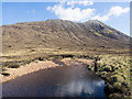 NG5625 : Mountain slope beyond the Abhainn an t-Sratha Mhòir by Trevor Littlewood