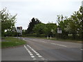 TM1080 : Entering Roydon on the A1066 High Road by Geographer