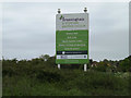 TM0880 : Bressingham Garden Centre sign by Geographer