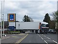 SU4767 : Backing into Aldi by Bill Nicholls