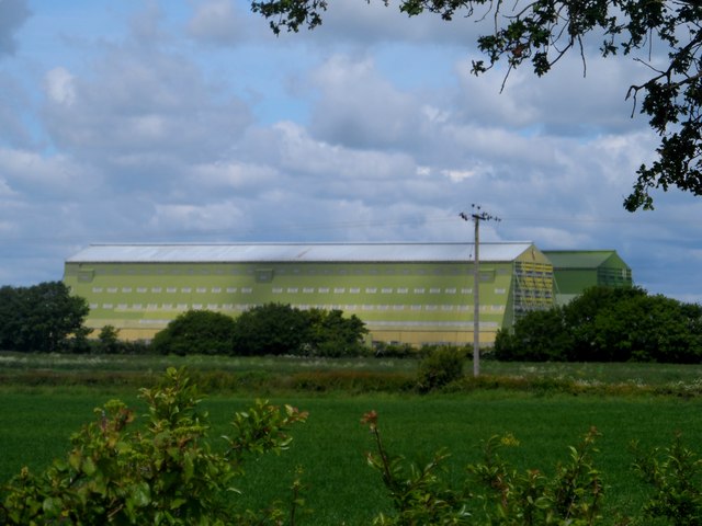 RAF Cardington, Airship hangars