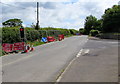 ST6010 : Temporary traffic lights, Brister End, Yetminster by Jaggery