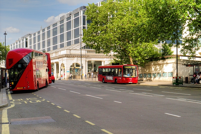 Buses at Victoria