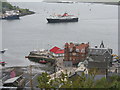 NM8530 : Oban North Pier and the Columba Hotel by M J Richardson