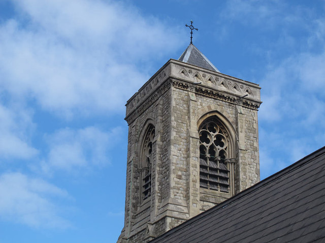 Holy Trinity church, Upper Tooting: tower