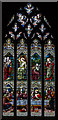 TF0645 : Stained glass window, St Denys' church, Sleaford by Julian P Guffogg