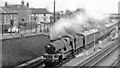 SU6080 : Goring & Streatley station, with cross-country express, 1964 by Ben Brooksbank