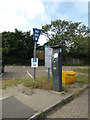 TM3877 : Angel Lane Car Park Machine by Geographer