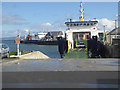 HY4411 : Shapinsay ferry at Kirkwall Harbour by Oliver Dixon