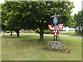 TM0385 : Kenninghall Village sign by Geographer