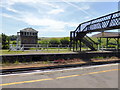 SZ6086 : Brading Signal Box by PAUL FARMER