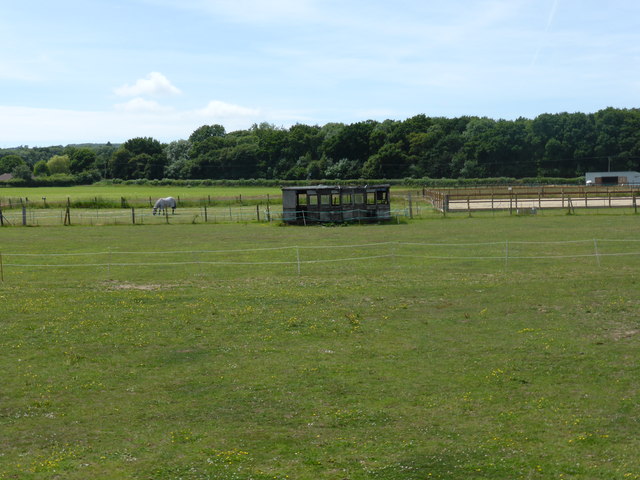 Old Railway Carriage near Havenstreet Station