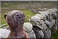 J2923 : BWC gatepost near Lough Shannagh by Rossographer