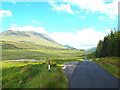 NN2941 : Narrow lane at Glen Orchy by Malc McDonald