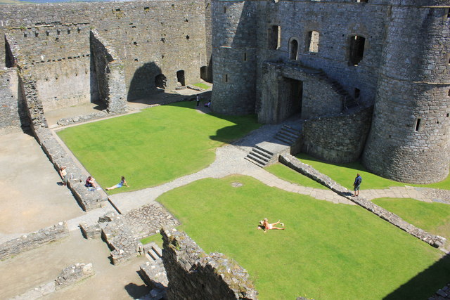 The Inner Ward of Harlech Castle