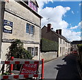 SO8609 : Victoria Street closed ahead, Painswick by Jaggery