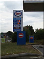 TL8820 : Esso Fuel Filling Station sign at Feering by Geographer