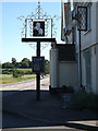 TM1170 : The White Horse Inn Public House sign by Geographer