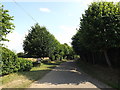 TM2837 : Entrance to Capel Hall Farm & Capel Hall by Geographer