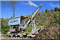 NY3224 : Threlkeld Quarry & Mining Museum - steam Navvy by Chris Allen