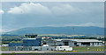 NS4866 : Gama Aviation hangars at Glasgow Airport by Thomas Nugent