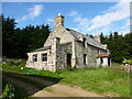 NJ3419 : Abandoned house at Badenyon by Alan O'Dowd