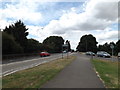 TM1746 : A1214 Colchester Road, Westerfield, Ipswich by Geographer