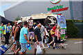 SP6742 : Ice cream van at Luffield, Silverstone by Ian S