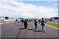 SP6742 : Wellington  Straight, Silverstone by Ian S