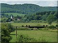 TQ0213 : Amberley Castle - view westwards towards Bury by Rob Farrow