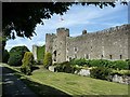 TQ0213 : Amberley Castle - The southern frontage by Rob Farrow