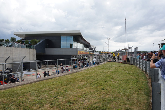 The Pit Lane at Silverstone