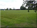 SE3144 : Cricket pitch in the Harewood Estate by Steve  Fareham