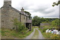 SJ0642 : Path to All Saints' Church at Llangar by Jeff Buck