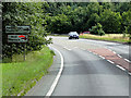  : A47 Approaching the Turnoff for RAF Marham by David Dixon