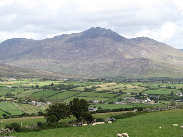 Slieve Binnian viewed from Knockchree