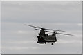 TM1714 : Chinook, Clacton Air Show 2015, Essex by Christine Matthews