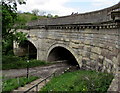 ST8060 : West side of the canal aqueduct in Avoncliff by Jaggery