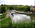 ST8060 : Across the canal aqueduct in Avoncliff by Jaggery