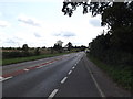 TM1171 : A140 Ipswich Road, Thornham Magna by Geographer