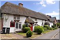 ST9500 : Thatched houses, Sturminster Marshall by David Smith