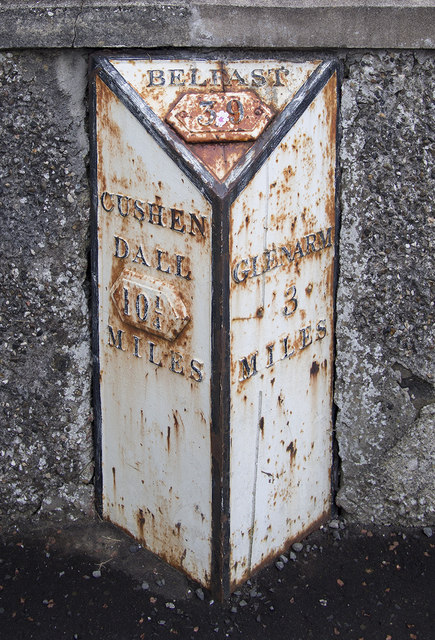 Milepost, Carnlough