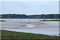 TM2941 : Looking over Kirton Creek to boats in the Deben, Hemley by Roger Jones