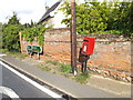 TM1166 : Brockford Street Postbox by Geographer