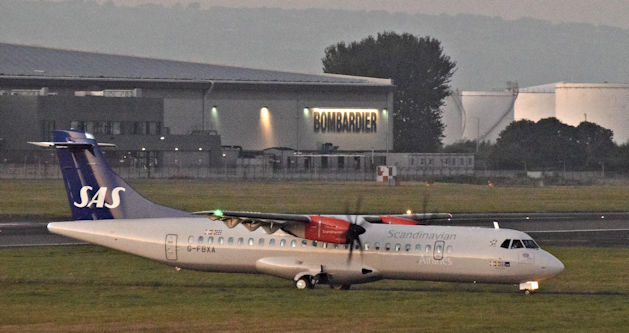 G-FBXA, George Best Belfast City Airport (October 2015)