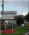 TQ6594 : Billericay Town Name sign by Geographer