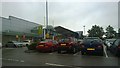 SD8011 : Retail Park in Bury by Steven Haslington