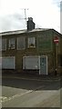 TL8564 : Ghost sign, meeting of Cannon Street and Church Row, Bury St Edmunds by Christopher Hilton