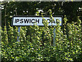 TM1762 : Ipswich Road sign by Geographer