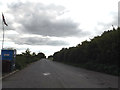 TM1164 : Layby off the A140 Norwich Road by Geographer